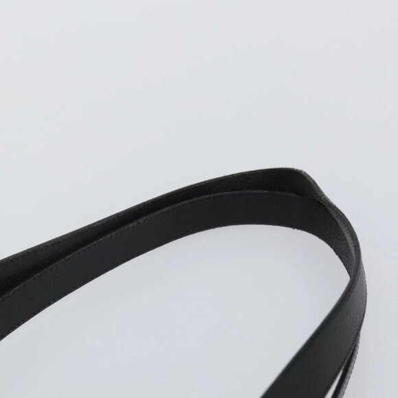 SAINT LAURENT Tote Bag Leather Black Gold Auth bs29495 - Picture 8 of 16